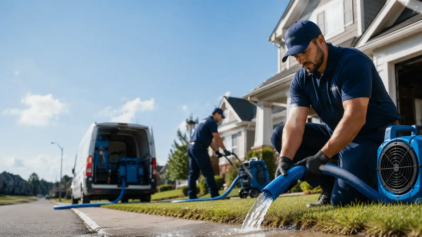 Flood Damage Restoration in Bay Port, MI